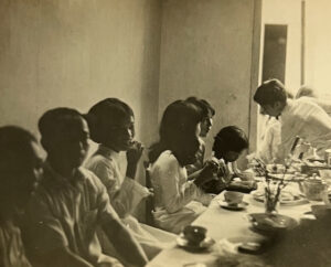 Le Hong Thi Nguyen (3rd from Left) at Engagement Party, Year Unknown