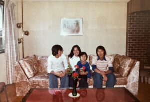 (L to R) Le-Hong’s half-brother, Vu Pham, Le-Hong’s cousin, USA